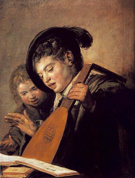 Frans Hals Two Boys Singing WGA